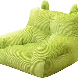 Bean Bag Chair for Kids Comfy for Adults and Kids Dorm Apartment Living Room Green | Home & Garden | Furniture | Sofas Loveseats & Chaises-picture-14