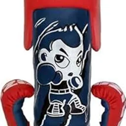 MAIZO Kids Boxing Set Punching Bag for Kids Training (Blue)-picture-28
