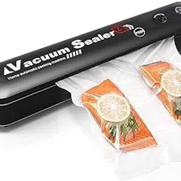 Automatic Food Vacuum Sealer Machine for Home, Black-image-43