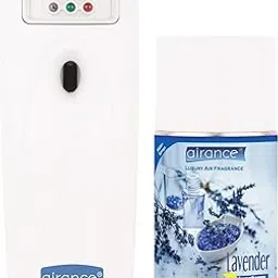 Airance Automatic Air Freshner Dispenser (2 Year Warranty) With Refill Lavender - 250 ML 3000+ Sprays-picture-10