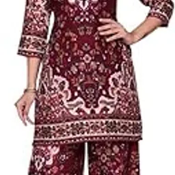 royal rokkda Women’s Ethnic Co-Ord Kurti Pant Set Stylish Kurta Set for Women-picture-42