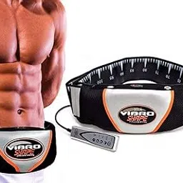SANGOZ Vibro Shape belt Electric Fitness Slimming Massager Vibro Shape Vibration Fat Burning Electric Relaxing Belt Massager Vibrating Fat Burner Belt Vibrating Waist Belt with Remote-image-46