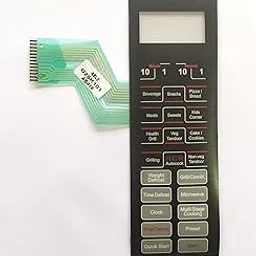 Able G26K101 Microwave Oven Membrane Touch Keypad (Black)-picture-28