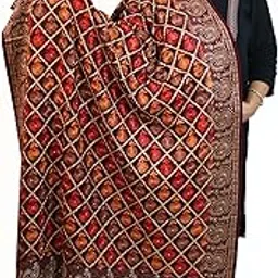 sprha Women Shawl Embellished & Embroidery Phulkari SWL-M-93201-picture-13