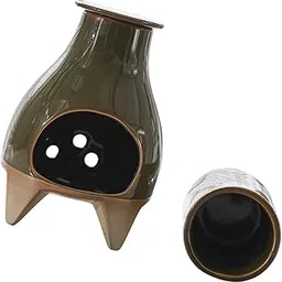 THE STYLE SUTRA Ceramic Sage Holder Wedding Gift Incense Burner for Study Room Hotel Bedroom Style B-picture-32