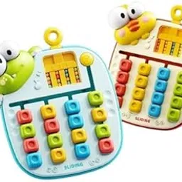 Brand Conquer Kids Montessori Slide Puzzle Game I Colour & Pattern Matching Learning Toys for Kids 4-8 Years I Birthday Gift I Preschool Educational Activity Toy Animal Series (Slide Puzzle Game)-image-86