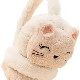 Random Animal Face 1Cute Fluffy Ear Muff for Women Plush Foldable Earmuffs Kids Winter Earmuffs Girls Boys Cold Weather Ear Warmer-image-51