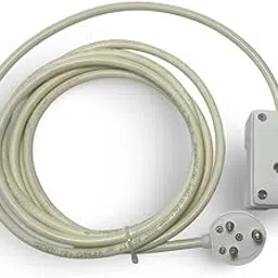 Electric Extention Cord for Small & Heavy Duty appliances | 6A to 16A Converter | 15A-20A 1-Socket | 6A Small Plug | High Power Wattage (2500W) Load Capacity Power Strip with 20-Metre Wire-picture-45