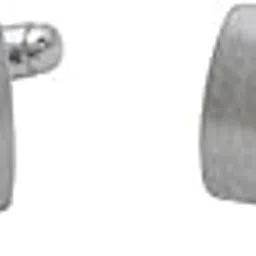 Formal Office Wear Platinum Matte Finish Enamel Steel Stylish Cufflinks Set for Men Office Corporate Gifting-image-7