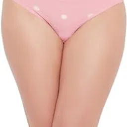 clovia Women's Cotton Low Waist Outer Elastic Bikini Panty (PN3465I22_Baby Pink_XL)-picture-16