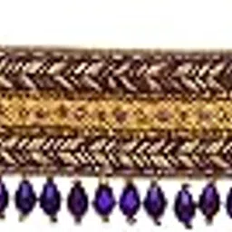sanjoya Embroidered Choker Necklace for Women | Glass Beads & Lace Statement Jewelry | Ethnic & Festive Neckpiece for Weddings & Special Occasions-picture-33