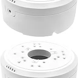 polardays Universal Junction box for Bullet security camera, Plastic Waterproof Junction Box Mount Bracket, Indoor/Outdoor Wall Ceiling Mount Hide Cable Junction Base Boxes for Arlo Solar Panel and Reolink Solar Panel (2pcs)-picture-14
