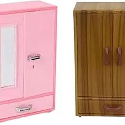 KGR Splash Storewell Role Play Miniature Wardrobe Toy for Kids (Assorted Colours) (Wardrobe 3) image 1