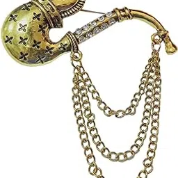 sullery Mens Suit Horse Wedding And Lapel Pin Gold Brass Crystal Brooch For Men And Women-picture-30