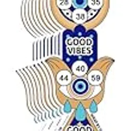 Suruchi Strokes Evil Eye Tambola Tickets | Nazar Battu Theme Kitty Party Housie Game (20 Tickets)-image-55