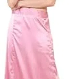 Women's Satin Saree Petticoat Saree Underskirt-picture-10