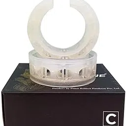 AutoCue Coil Spring Buffer is Compatible For MAHINDRA BOLERO (Size C) Front, Car Suspension TPU Spring Buffer, Increase Your Car Hight with AutoCue (Set of 2 PCS) image 1