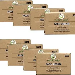 SURYANANDINI AYURVEDA Ayurvedic Hand Made Multani Mitti Mukh Sodhak Face Ubtan |With Herbal Daily Bath SOAP. Suitable For All Skin Types | Pure Organic Ingredients, Each100G (PACK OF 8 SOAP)-picture-25