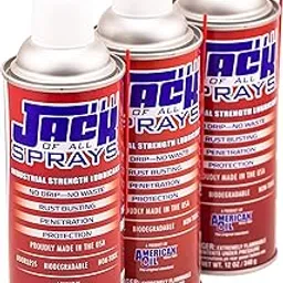Jack of All Sprays Industrial Strength Lubricant- 12 Ounce (Pack of 3)-picture-15