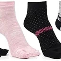 Ankle Length Woolen Thumb Socks For Women- Pack of 4-image-1