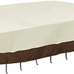 MERISHOPP Patio Furniture Set Cover Outside Sofa Protection for Backyard Winter Garden-image-8