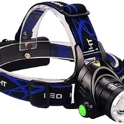 Twiclo High Power headlamp/USB Rechargeable Lightweight headlamp/Zoomable Camping headlamp/Rechargeable Waterproof Headlamp Flashlight (Black Colour)(1 PC)-image-76