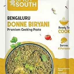 Spicy South Bengaluru Donne Biryani Paste 300g | Makes 2KGS Biryani | Serves 4 | Cook in 25 Mins | Ready to Cook Authentic Namma Donne Biryani Paste | Zero Added Preservatives & Flavours | 100% Veg | You Will Love the Taste For Sure-picture-20