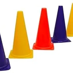 6" Marker Cones Pack of 8 – Durable Training & Agility Cones for Sports, Soccer, Football, and Fitness Drills-image-69