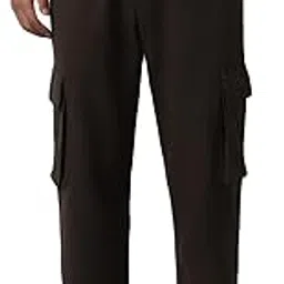 Men's Cotton Oversized Fit Joggers|Bewakoof Air 1.0 | Track pants for man | Lower for man | Trouser for men | Baggy trackpants for men | Multipurpose | Mens Lower Activewear | Utility Pockets | Lightweight & Flexible Elastic Waist | Casual Joggers | Loose Fit-image-9