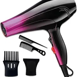 Salon Grade High Range Professional Hair Dryer With Comb Reduser (3500 Watt) Pink with Black-picture-28