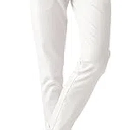 halogen Men's Clasic Lycra Slim Fit White Chinos-picture-11