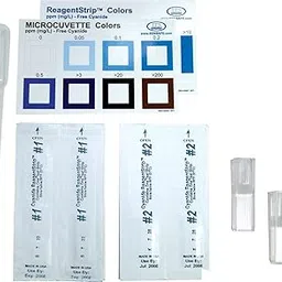 Industrial Test Systems - 484015 484003 Cyanide ReagentStrip Test Kit, 3 Minutes Test Time, 0.05-200 ppm Range (Pack fo 10)-picture-48