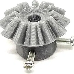 INVENTO 1pcs 3D Printed Plastic Bevel Gear 12 Teeth, 33mm dia, 10mm Width, 5mm hole, 2.5 Module for DIY Projects-picture-29