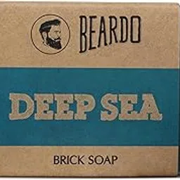 Beardo Deep Sea Brick Soap - 125G | With Energizing Oceanic fragrence | Brick Soap for Men | Natural ingredients like Aleo Vera | Deep Cleansing Handmade Soap-picture-41