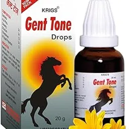 Gent Tone Drops Homeopathy Medicine 30ml - Set of 1 Bottle-image-82
