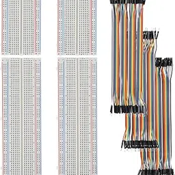 Super Debug Breadboard and Jumper Wires Kit Include 830 Tie Points Breadboard 400 Tie Points Breadboard Jumper Wire-picture-59