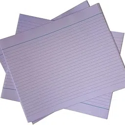 KRASHTIC Answer Sheets for Exam Practice and for test 100 Sheets Only (50 Joint Sheets Without Fold, With Folding 100 Sheets Or 200 Pages) Both Side Ruled Size 29X23 Cm-picture-46
