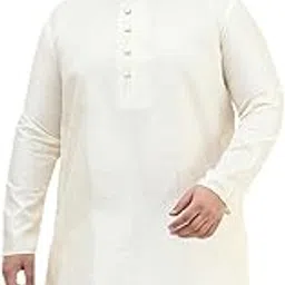 sojanya Plus(Since 1958), Men's Silk Blend Self Design ONLY Long Kurta-picture-30