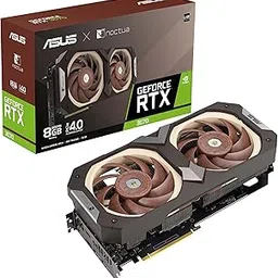 ASUS NVIDIA GeForce RTX 3070 Noctua OC Edition Graphics Card (PCIe 4.0, 8GB GDDR6, HDMI 2.1, DisplayPort 1.4a, Noctua NF-A12x25 PWM Fans, Tailor-Made heatsink, Auto-Extreme Technology, GPU Tweak II)-image-2