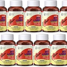Fytika Fit Liver | Liver Detox Supplement | Liver Detox with Milk Thistle, Kalmegh, Kutaki, Kasani, Haldi | For Men & Women | 270 Tablets (Pack of 9)-image-7