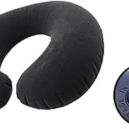 OLRADA Air Travel Pillow Cushion for Camping Hiking Backpacking, Meditation intex Pillow (Neck Pillow for Travel)-picture-15