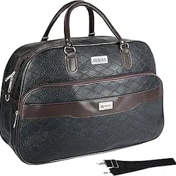 ayaha Weekender Duffle Bag for Travel, Stylish Luggage Bag for Men and Women Cabin Air Bag with Detachable Shoulder Strap 45 litres 54.5x24x34.5cm-picture-16