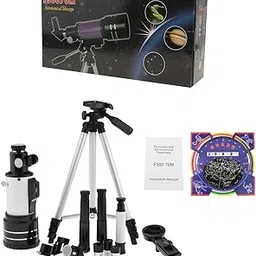 SECRET DESIRE 70Mm Aperture T-ravel- escope Refractor Telescope Nebula Map for Kids Beginners Type D-picture-23