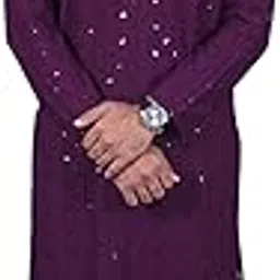 Buy Men Purple Colour Kurta Pajaama-image-48