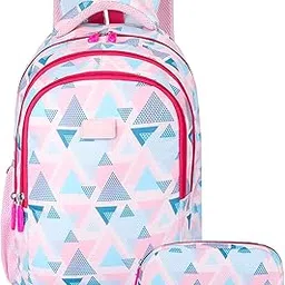 the clownfish Scholastic Series Printed Polyester 30 L School Backpack with Pencil/Staionery Pouch School Bag Daypack Picnic Bag For School Going Boys & Girls Age 8-10 years image 1