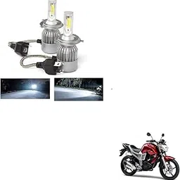 Kozdiko Bike C6 LED All in One Light Bulb 50W LED Car Headlight Conversion Kit for Cars 6000K (White) for Yamaha FZ 16-picture-24