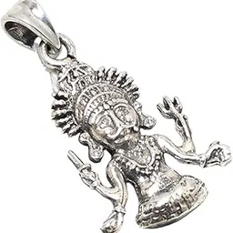 rajasthan gems Charm Pendant Nakoda Ji Bhairav Jain Idol Jain 925 Sterling Silver Men Women Unisex Handmade Gift H326-picture-33