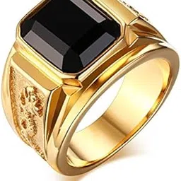 Gold Plated Ring for Men & Boys-image-61