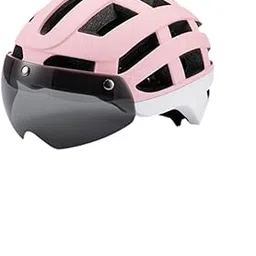 MERISHOPP Bike Helmet Protective Adjustable Sports Helmets for Biking Outdoor Climbing Pink White|Sporting Goods|Cycling|Helmets & Protective Gear|Helmets-image-81
