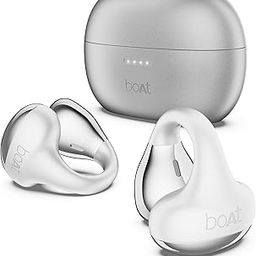 boAt Airdopes Loop OWS Earbuds w/Clip-On Fit, Air Conduction Tech, 50HRS Battery, 4Mics ENx, Dual EQ Modes, 12mm Drivers, 40ms Latency, ASAP Charge, OWS Ear Buds Earphones(Pearl White)-picture-43